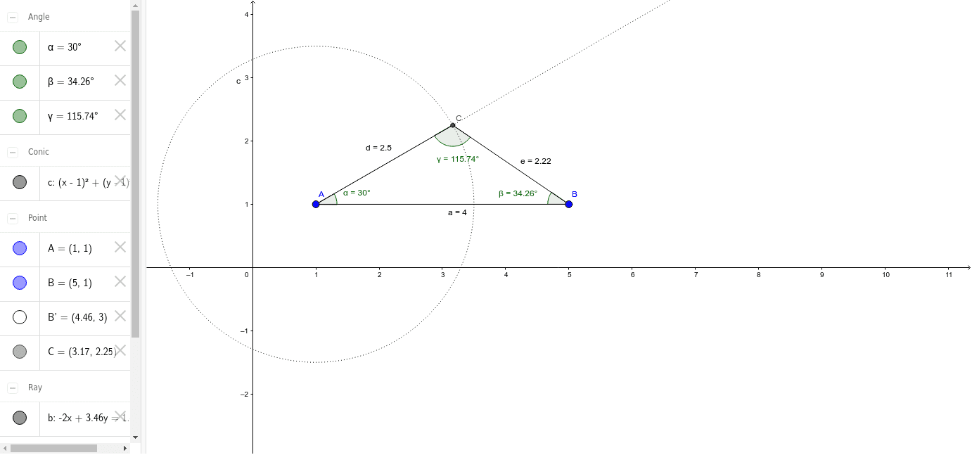 GeoGebra Applet