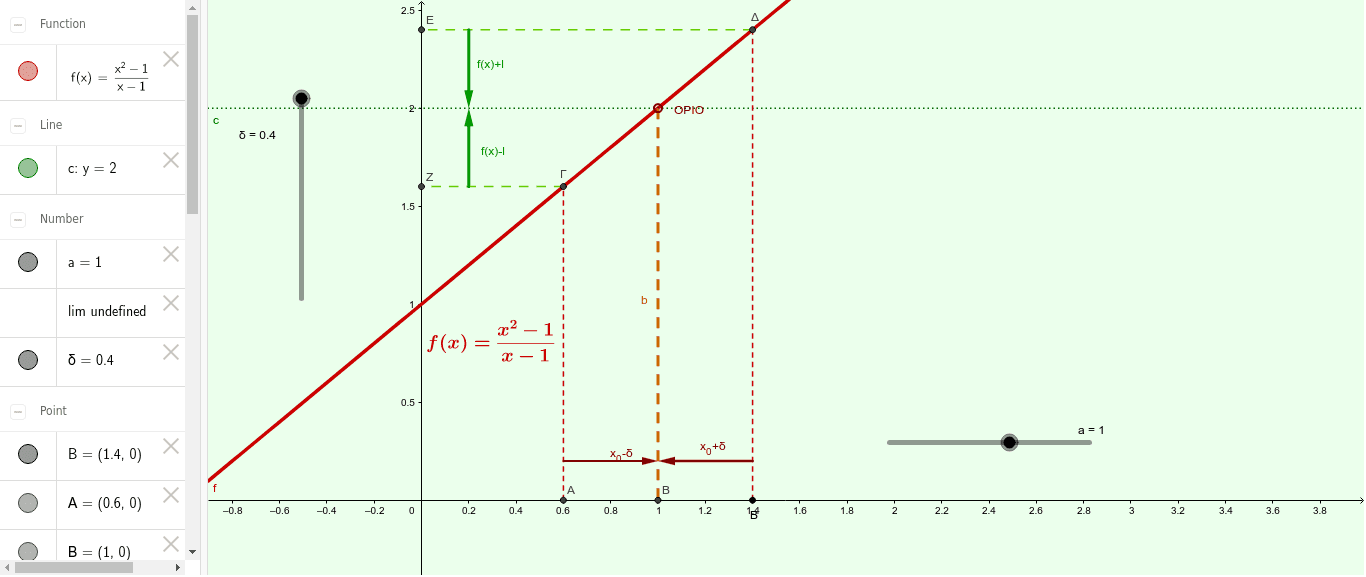 GeoGebra Applet