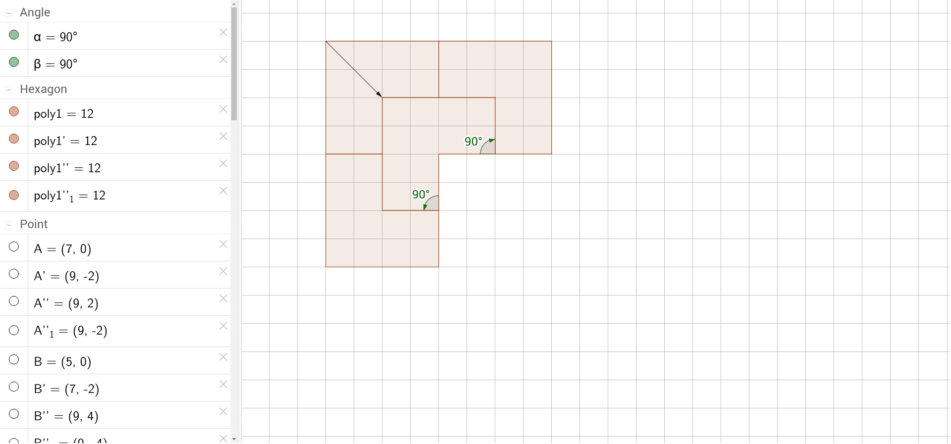 Art Project Assembly Example GeoGebra