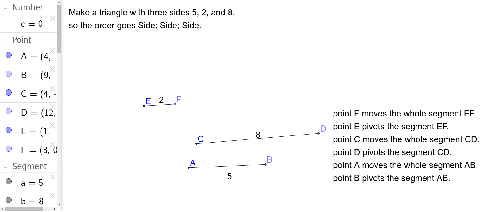 GeoGebra Applet