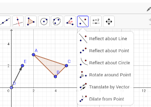 ﻿Here is where to locate the "Translate Object by Vector" tool