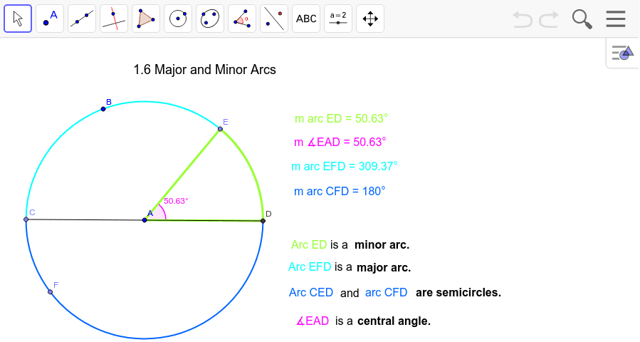 GeoGebra Applet