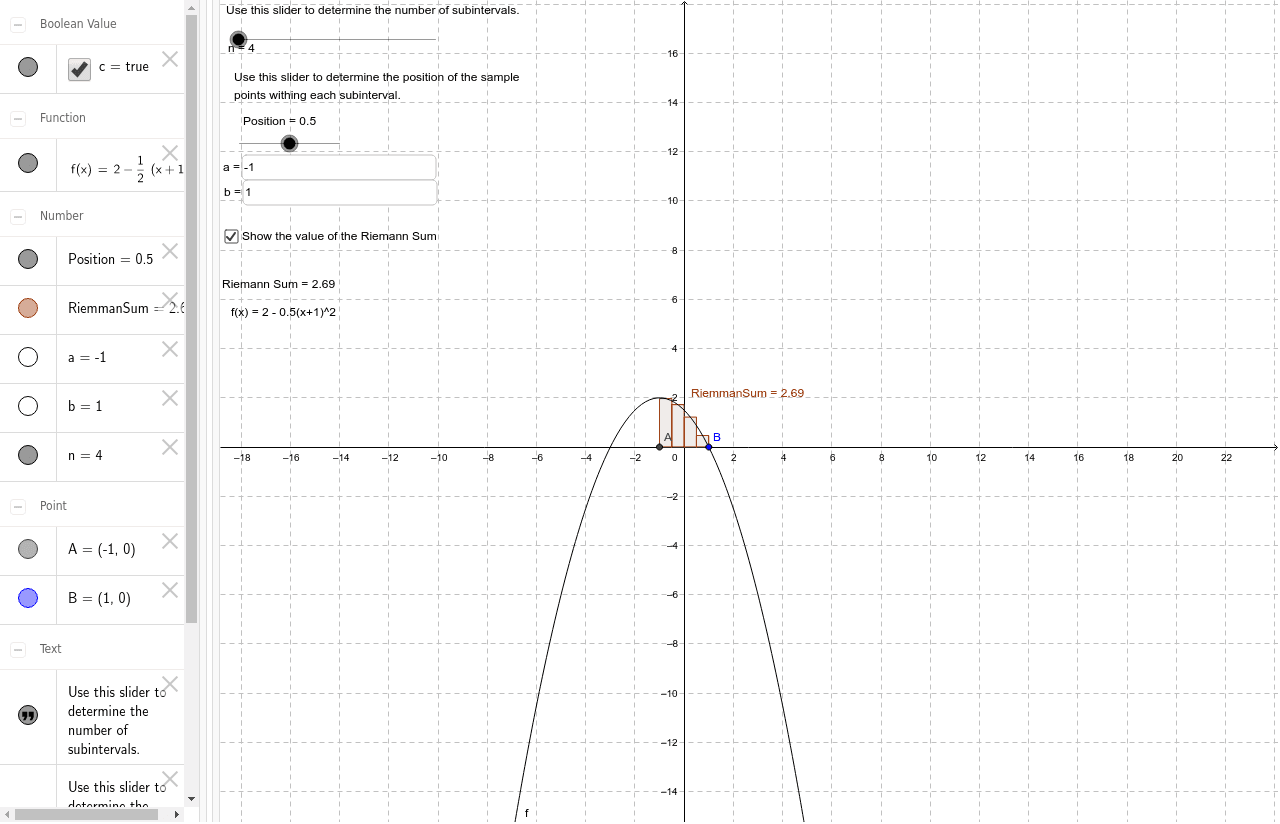 GeoGebra Applet