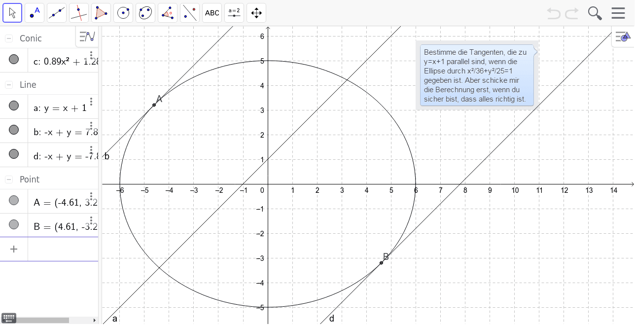 GeoGebra Applet
