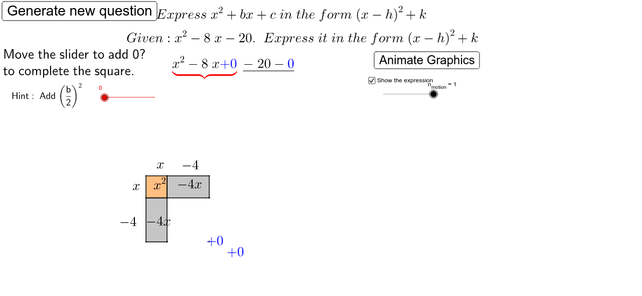 GeoGebra Applet