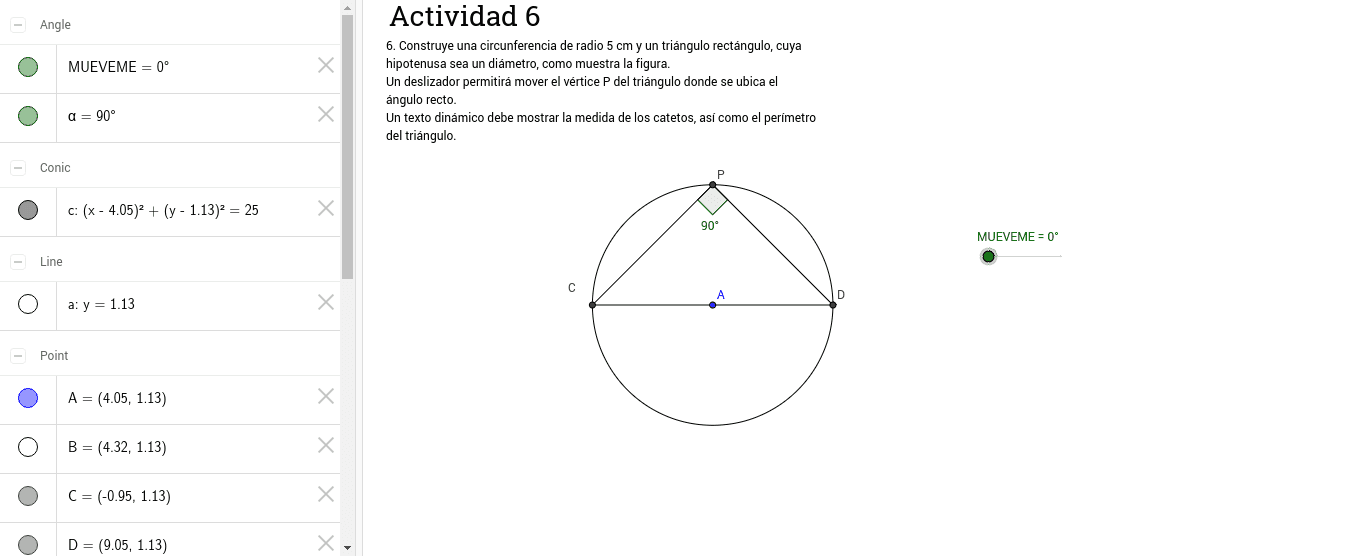 GeoGebra Applet