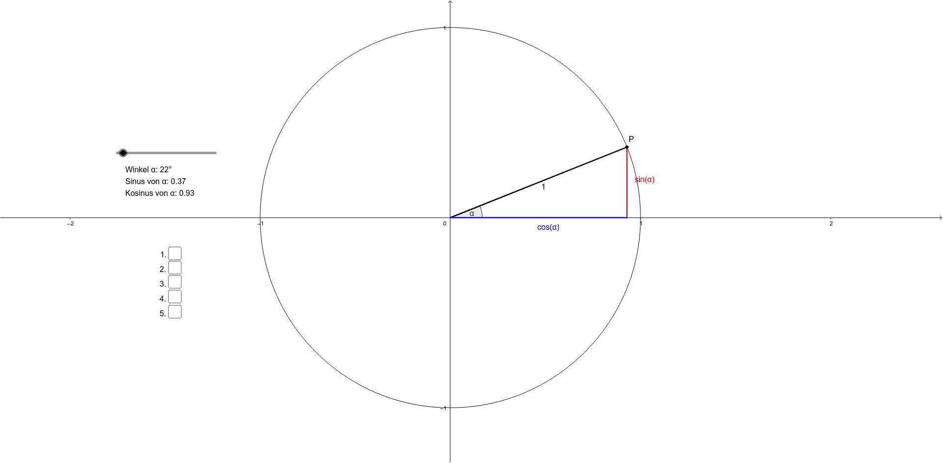 GeoGebra Applet