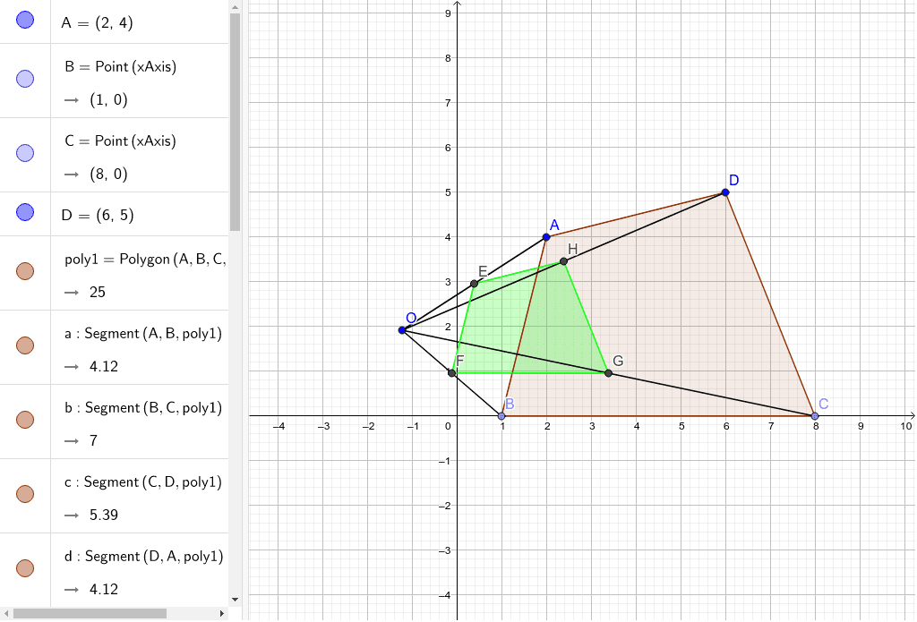 相似の中心の移動 Geogebra 相似の中心の移動 Geogebra