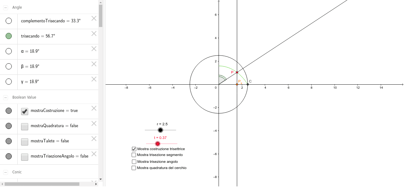 GeoGebra Applet