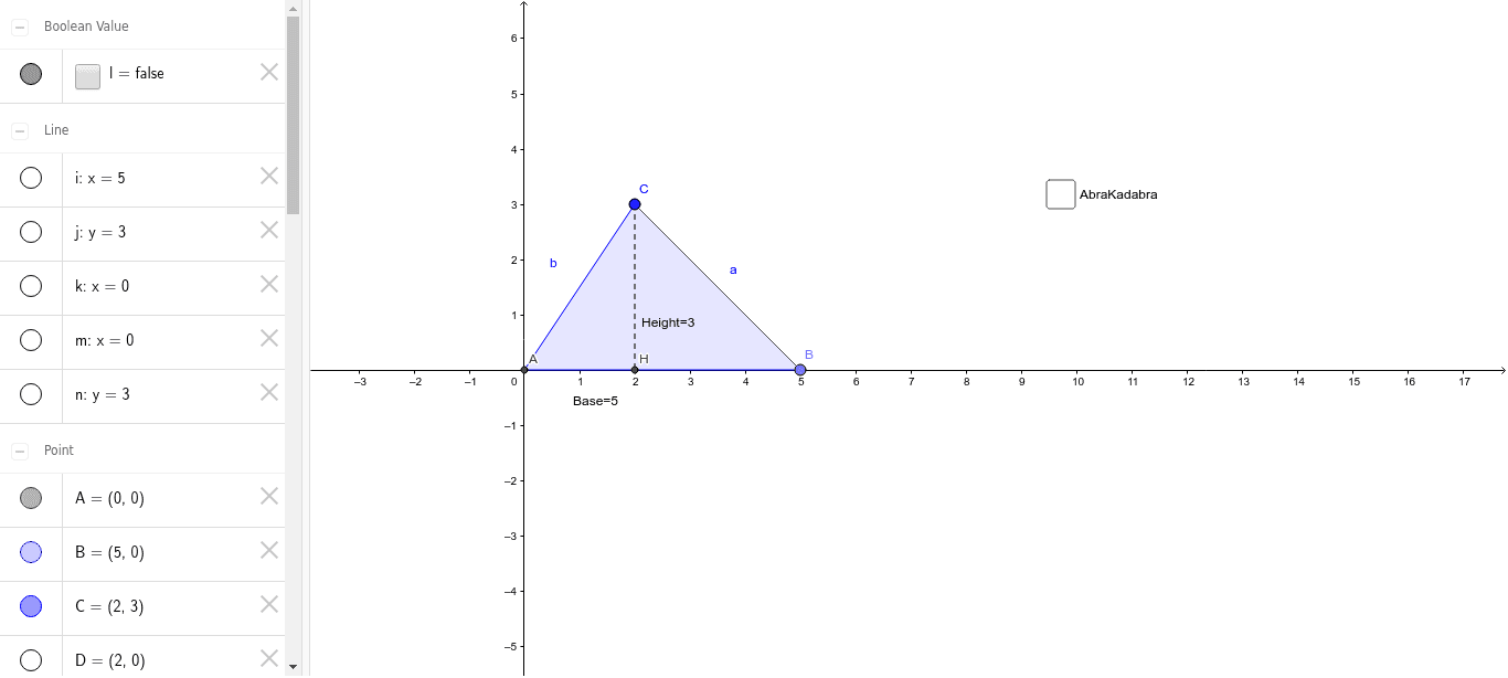 GeoGebra Applet