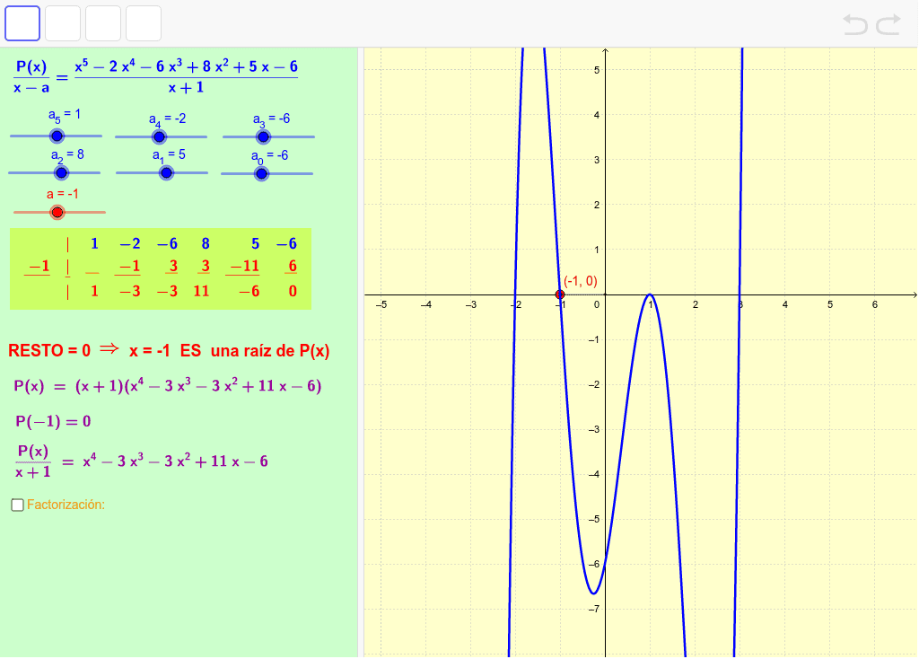 GeoGebra Applet