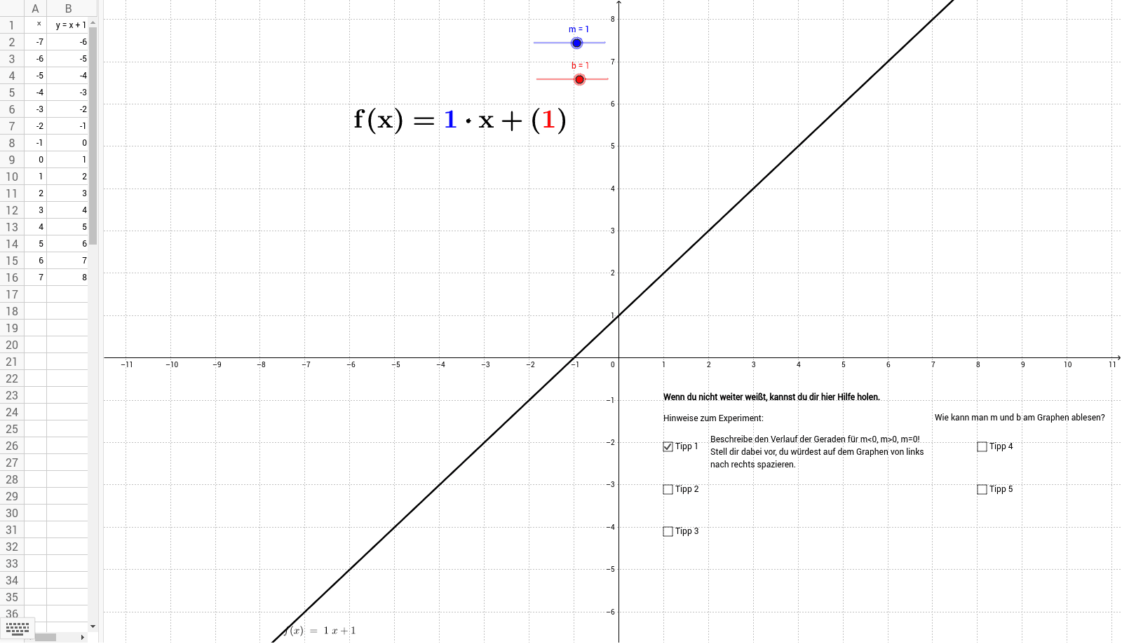 GeoGebra Applet