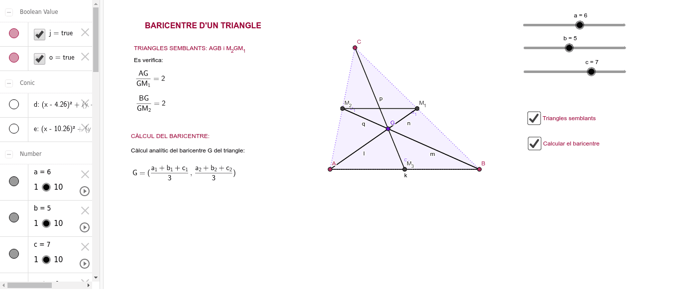 GeoGebra Applet