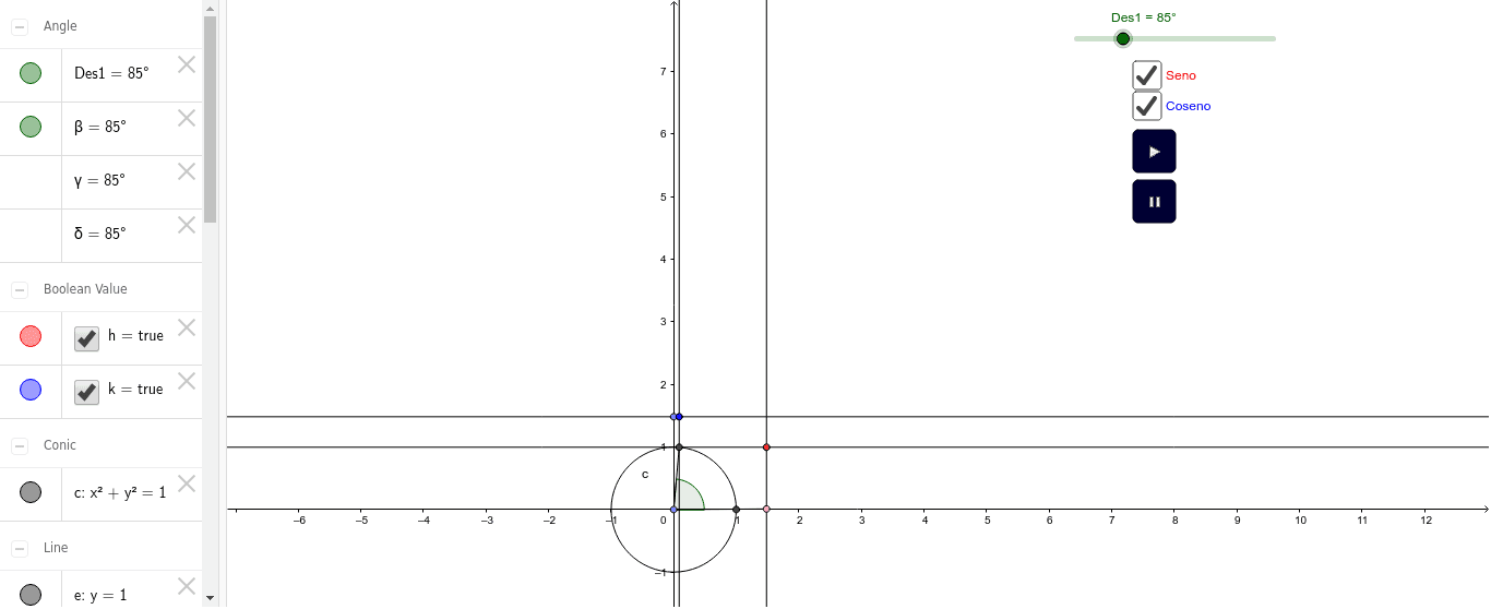 GeoGebra Applet