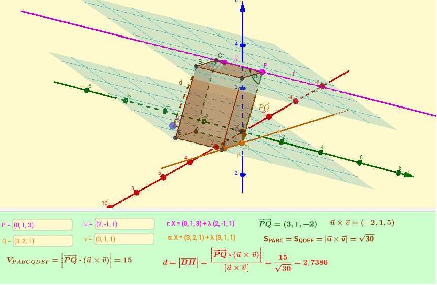 GeoGebra Applet