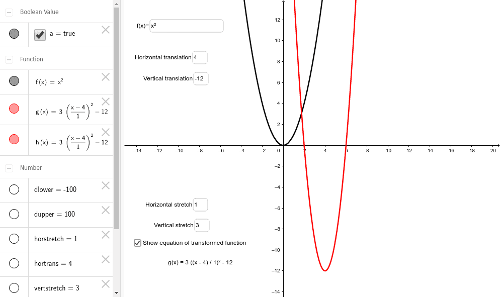 GeoGebra Applet