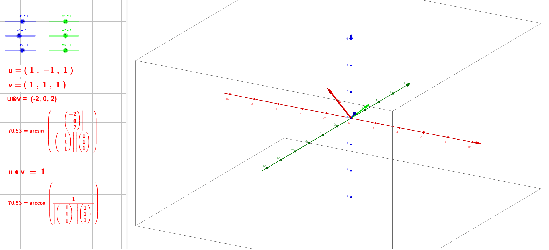 GeoGebra Applet