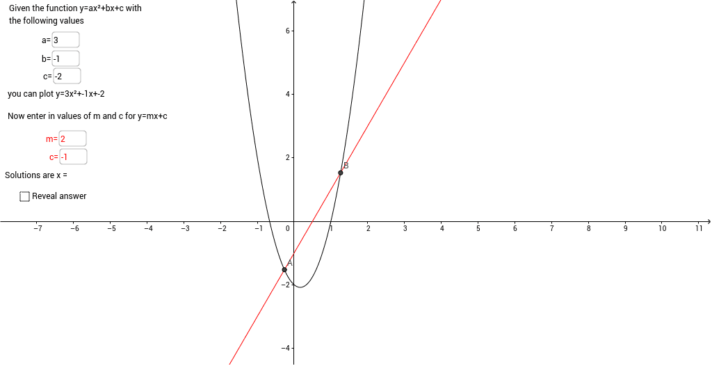 GeoGebra Applet
