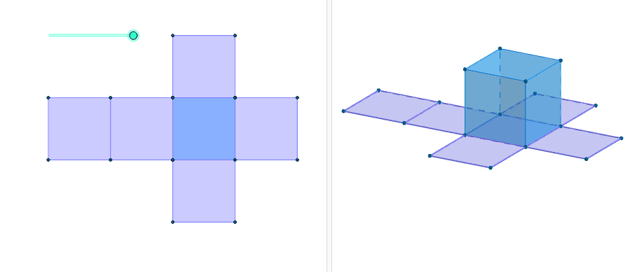 Hexaedro o cubo – GeoGebra