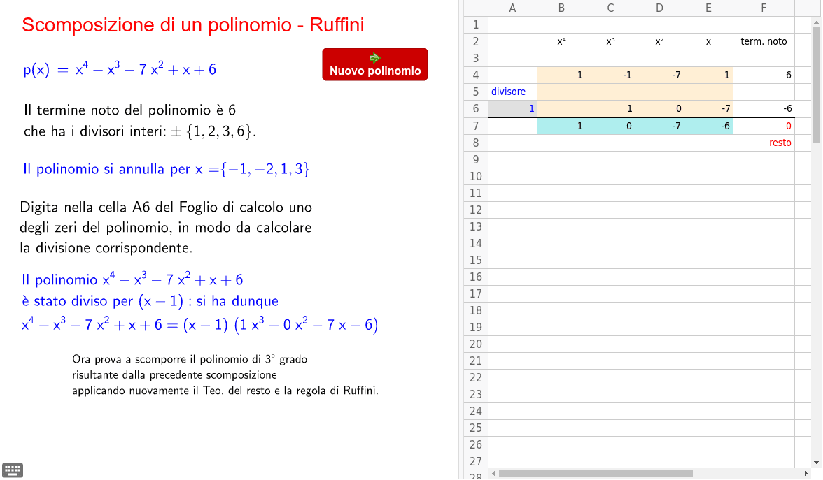 GeoGebra Applet