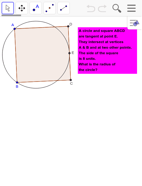 GeoGebra Applet
