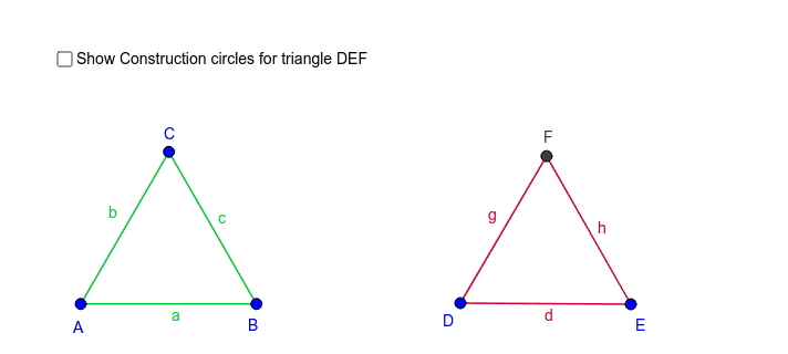 GeoGebra Applet