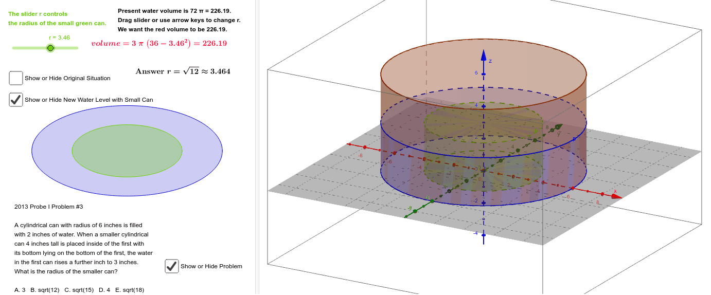 GeoGebra Applet