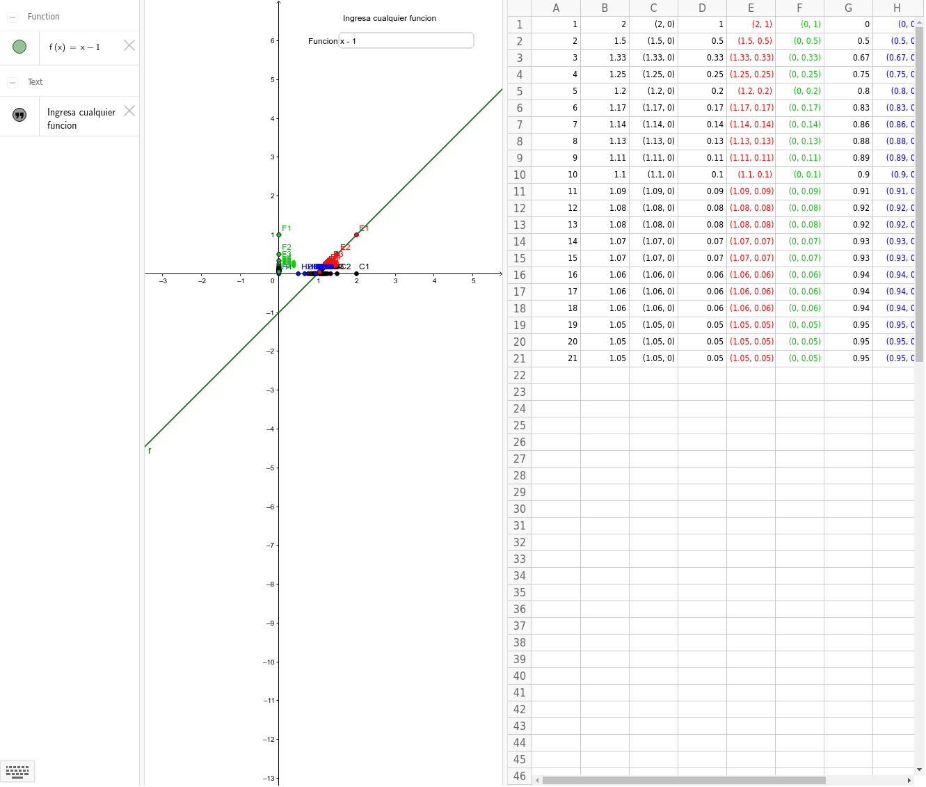 GeoGebra Applet