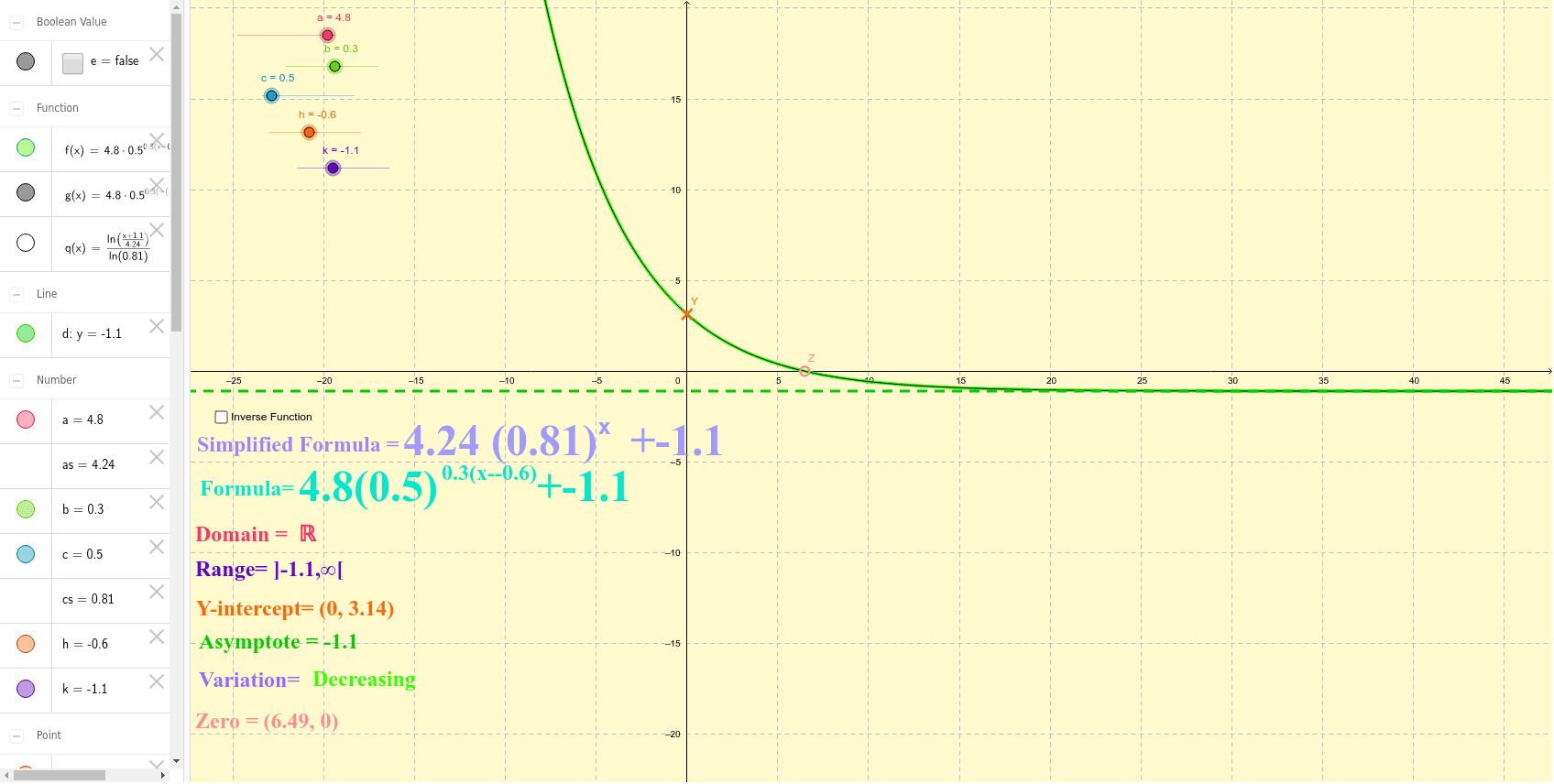 GeoGebra Applet