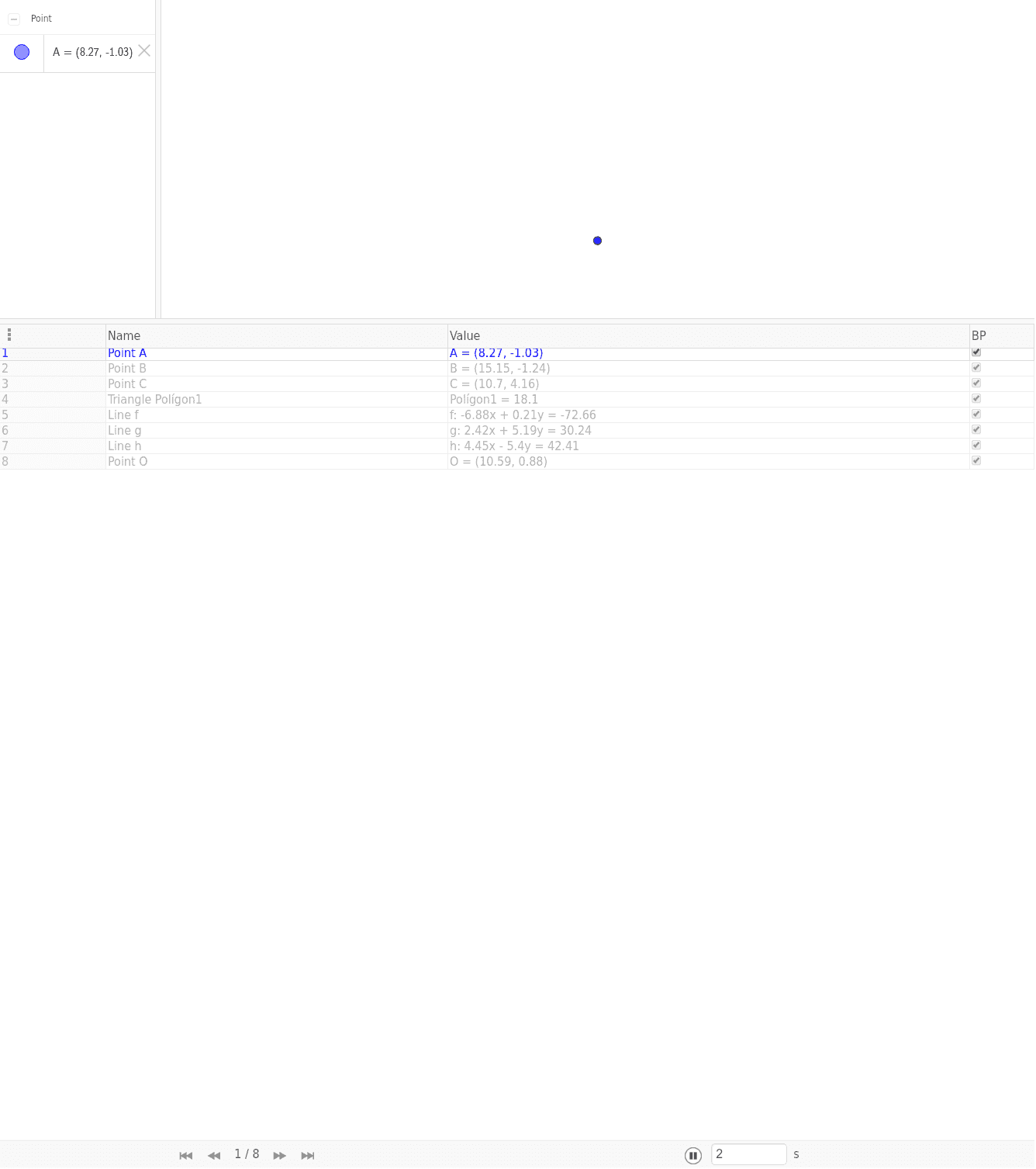 GeoGebra Applet