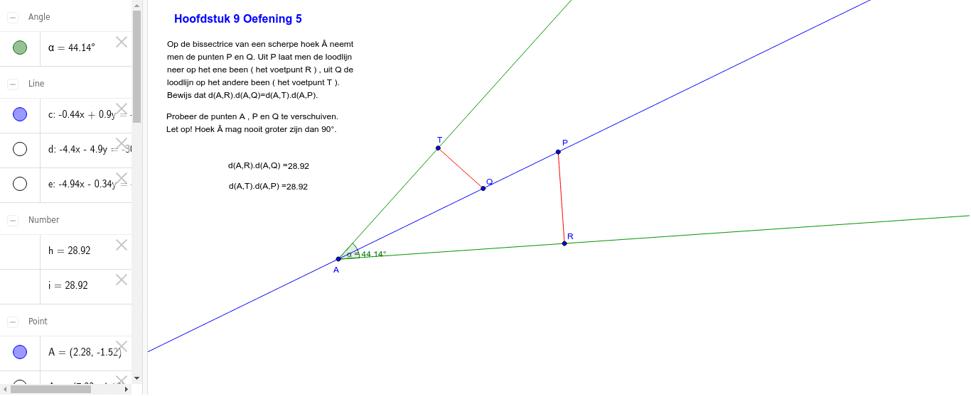 GeoGebra Applet