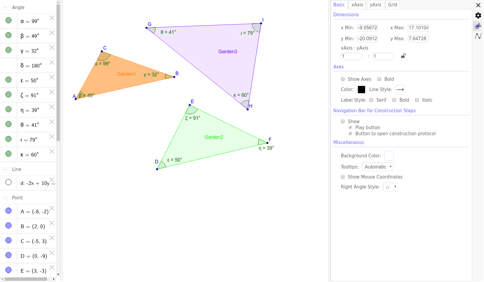 GeoGebra Applet