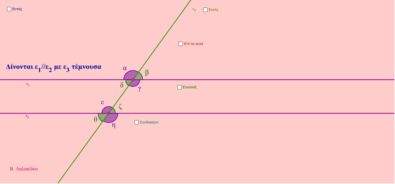 GeoGebra Applet