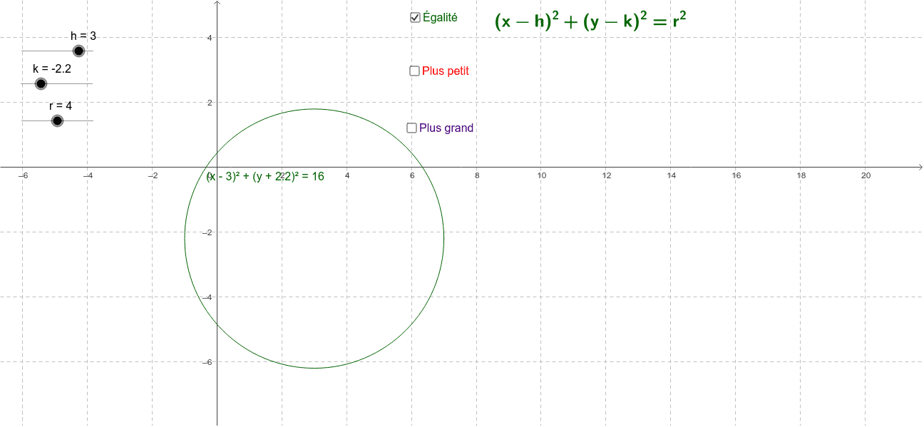 GeoGebra Applet