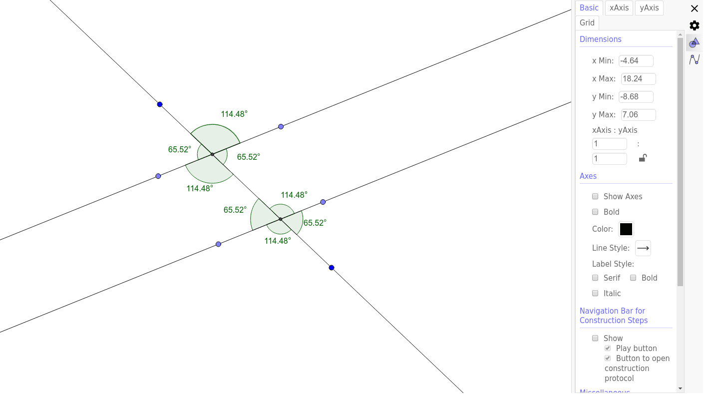 Angles Worksheet – GeoGebra