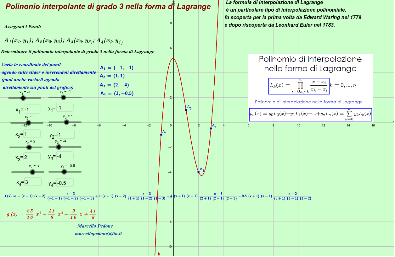 GeoGebra Applet
