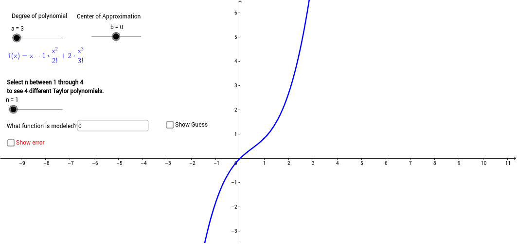 GeoGebra Applet