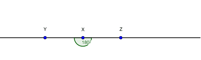 Opposite Rays XY and XZ