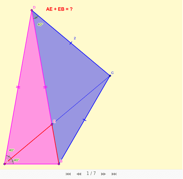 GeoGebra Applet