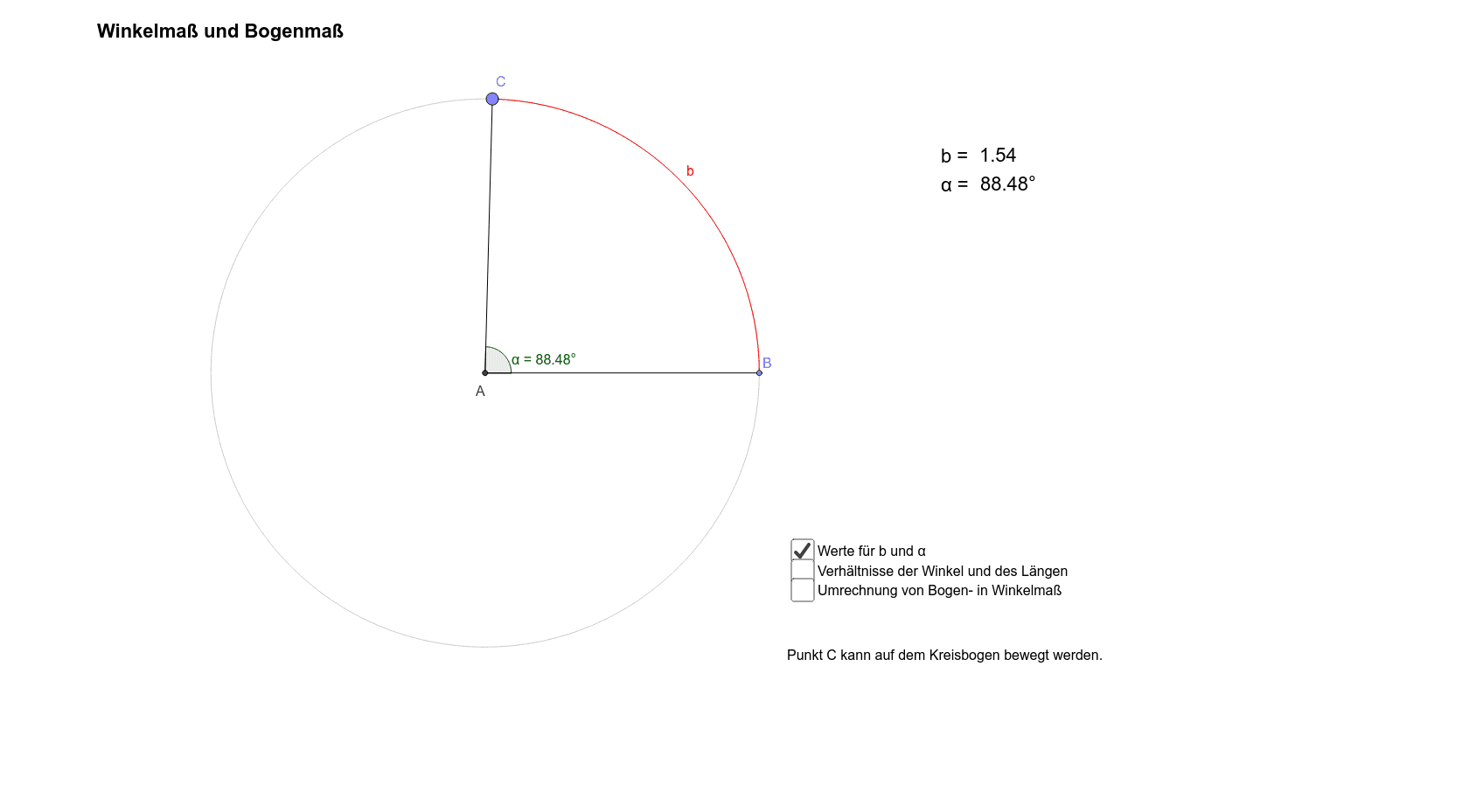 GeoGebra Applet