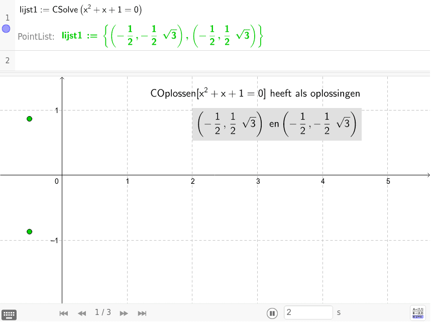 GeoGebra Applet