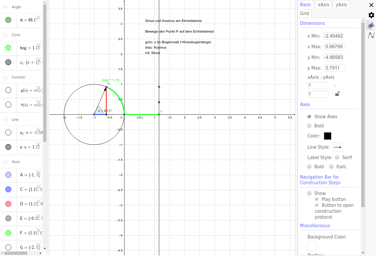 GeoGebra Applet