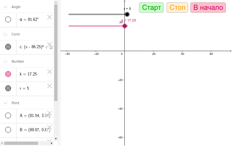 GeoGebra Applet