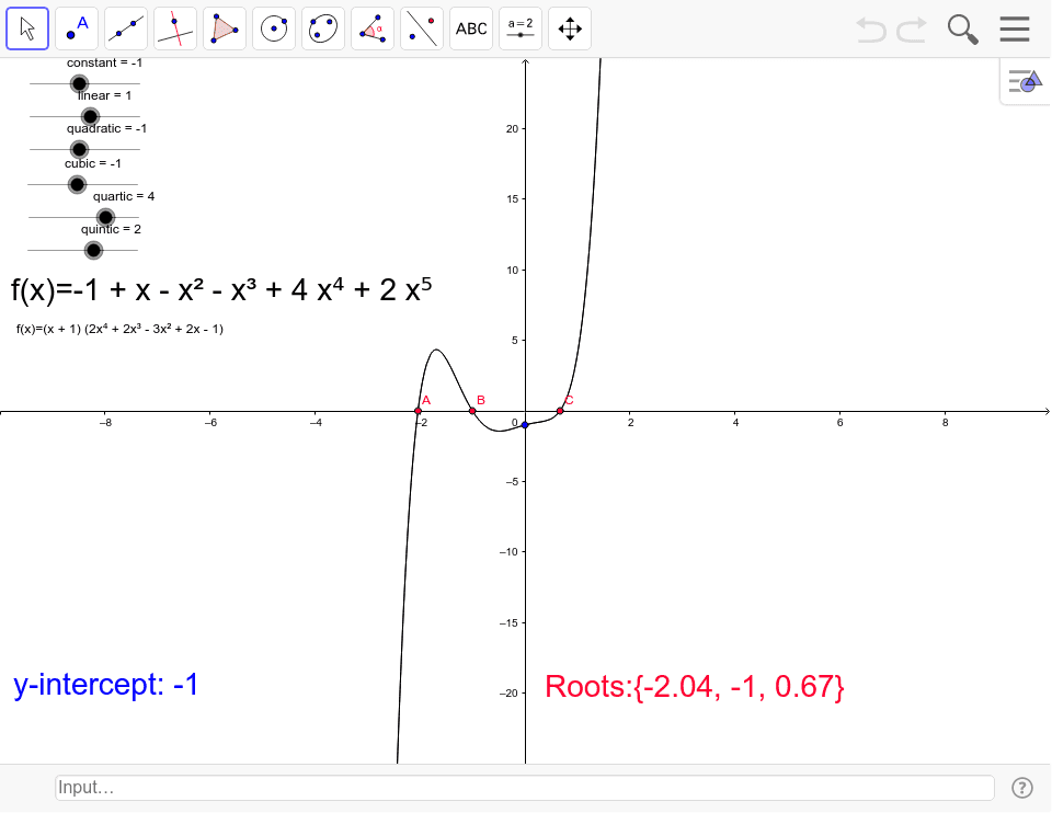 GeoGebra Applet