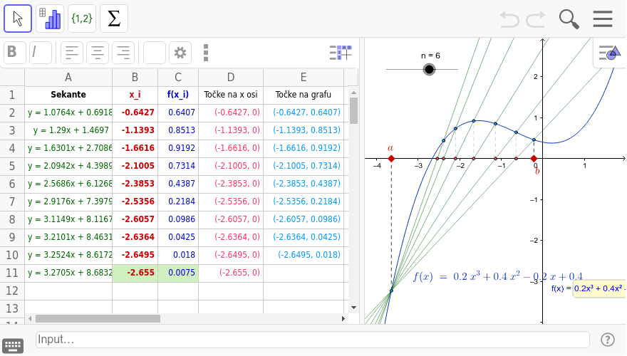 GeoGebra Applet