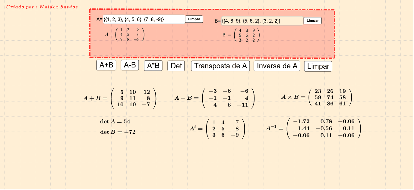 GeoGebra Applet