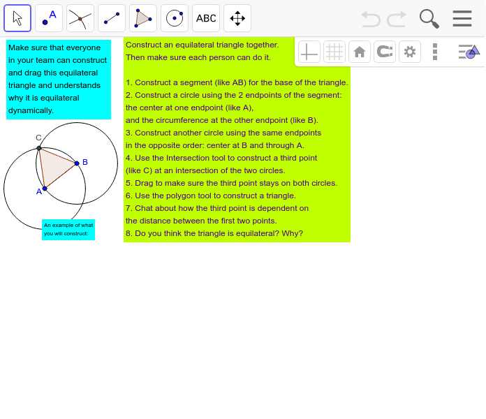 GeoGebra Applet