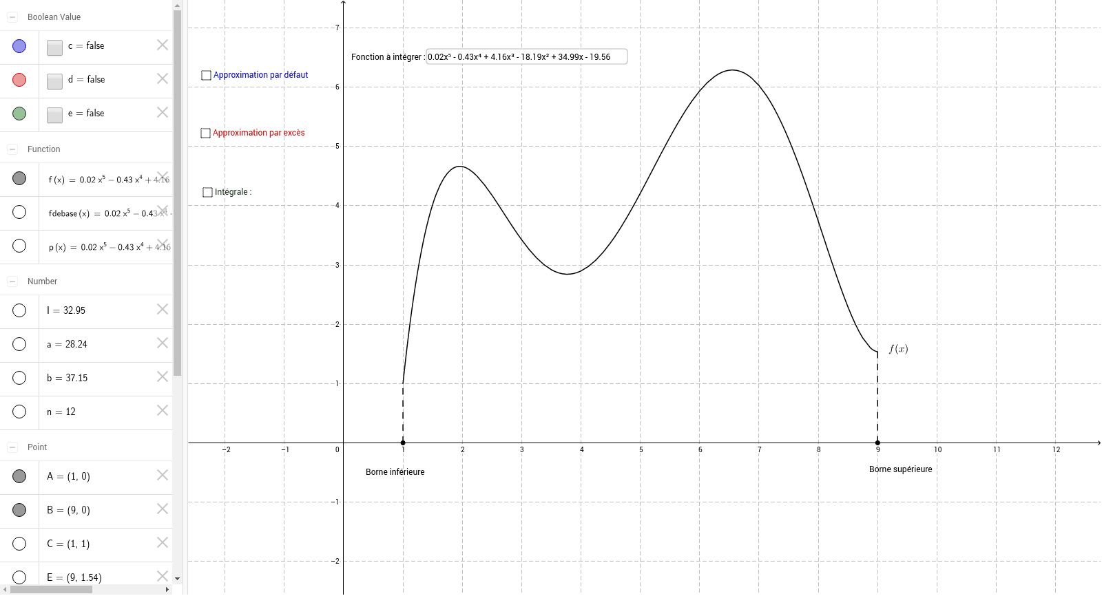 GeoGebra Applet