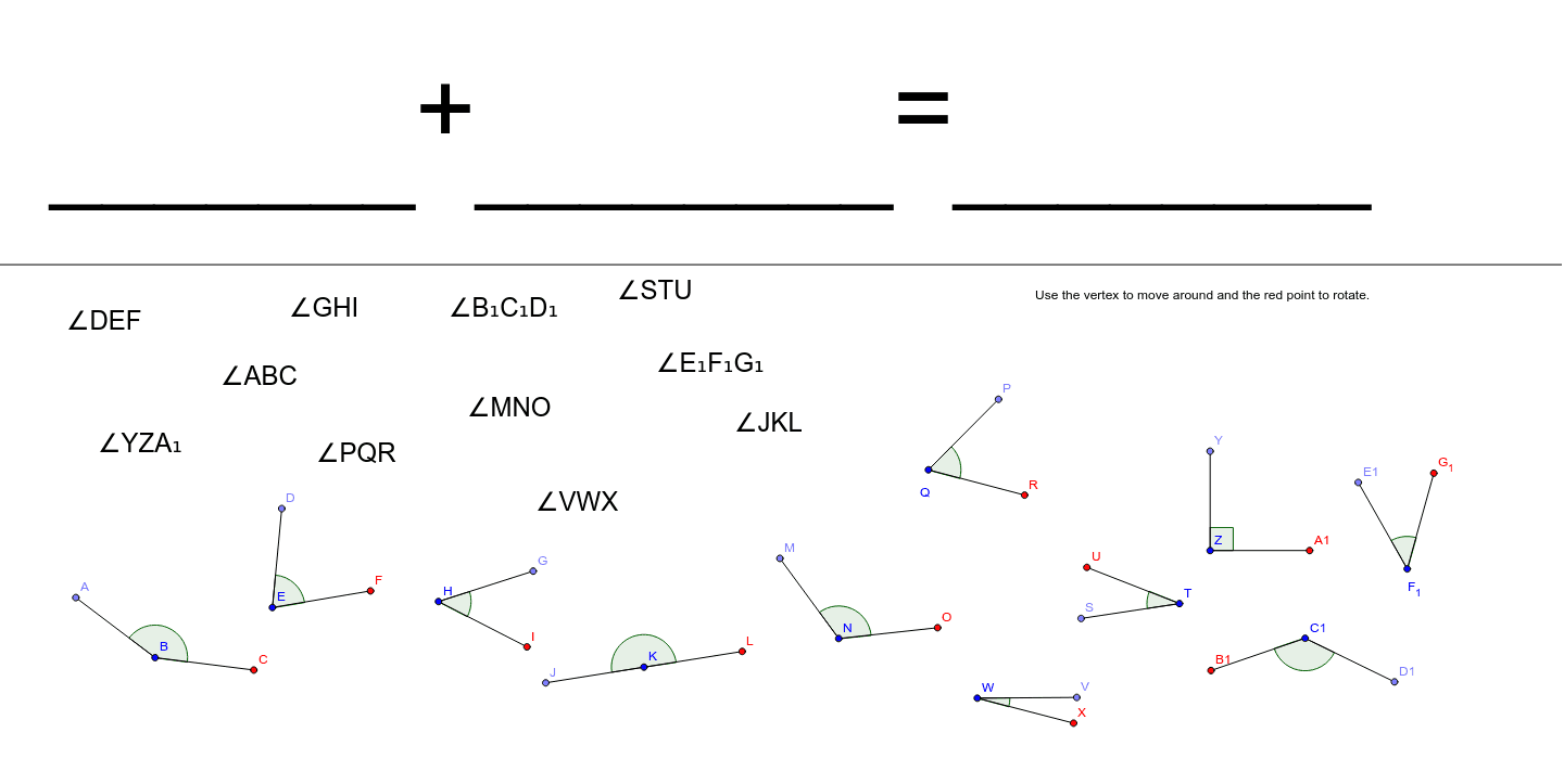 angle addition postulate practice geogebra angle addition postulate