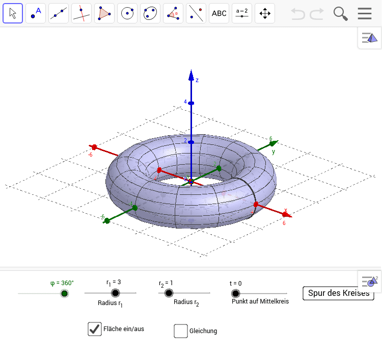 GeoGebra Applet
